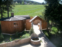 Sauna Ferienwohnung Holzhau BERGBLICK